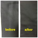 黒留袖の襟の修復