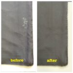 黒留袖のカビ修復